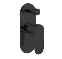 OVAL Wall Mixer with Diverter
