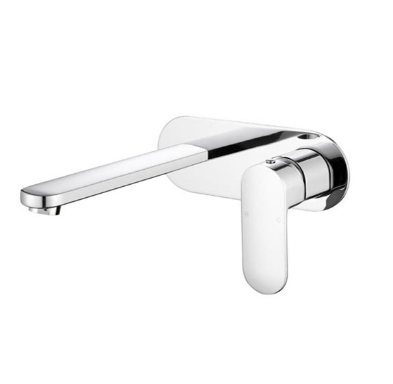 OVAL Wall Mixer with Spout