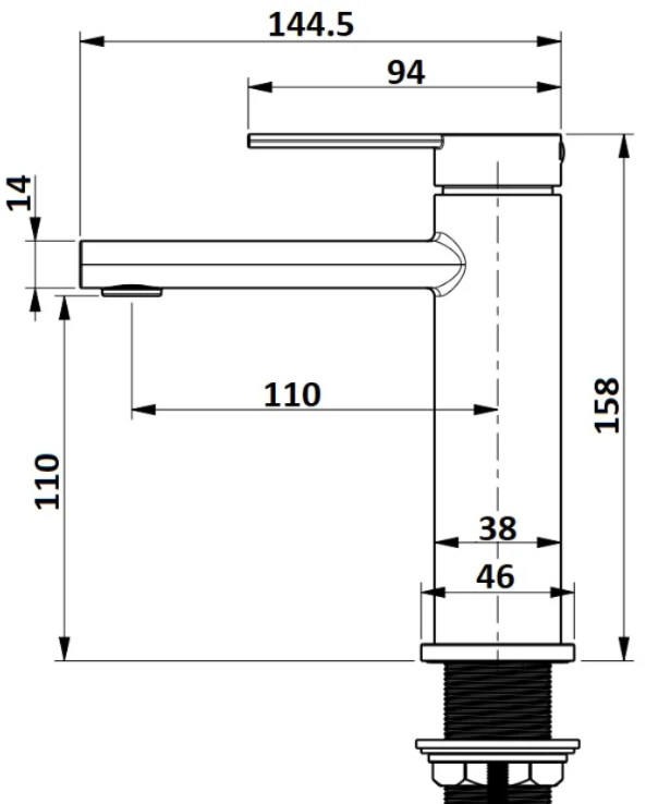 IRIS Basin Mixer