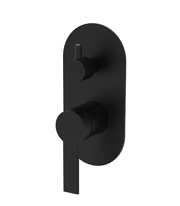 IRIS Wall Mixer with Diverter