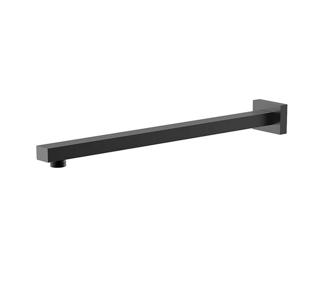 BKS10A - ECKIG Square Straight Wall Shower Arm 400mm