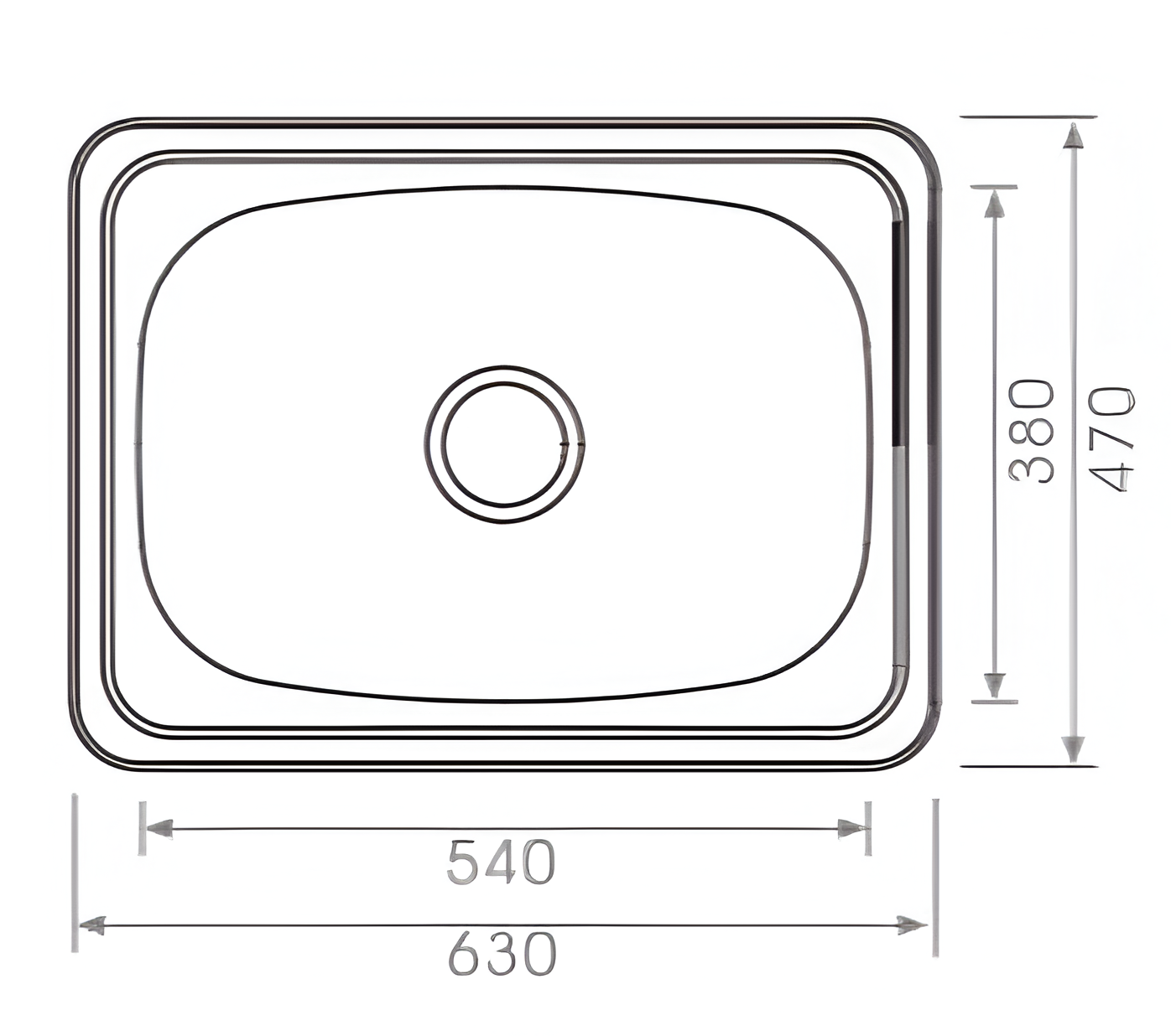 Single Kitchen/Laundry Sink