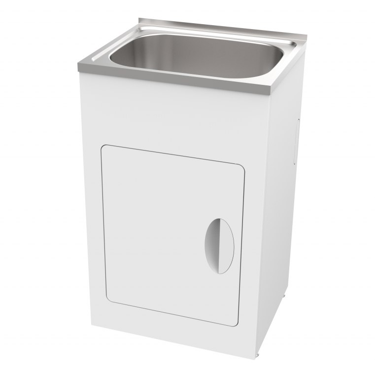BLT450 Stainless Steel Laundry Sink and Trough Cabinet 450x560x880mm