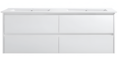Yoko Wall Hung Vanity 1500mm Double Bowl Top