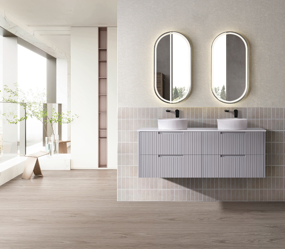 Elena Wall Hung Vanity - 1200mm