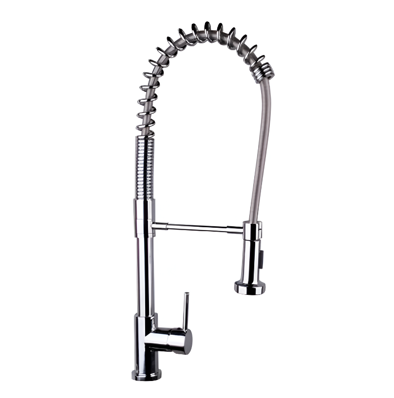 YO1843 Pull Out Swivel Coil Kitchen Mixer