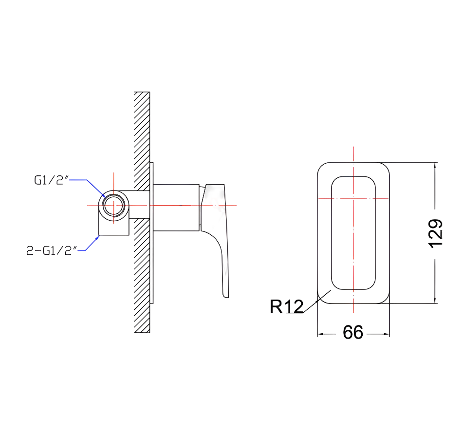 PSL3001 Eden Wall Mixer