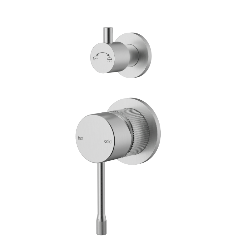 HYB585-502-BN Linie Wall Mixer and Diverter