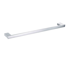 BK1601-600 ECKIG Single Towel Rail 600MM