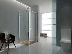 B6-PD Olivia Semi Framed Pivot Door Shower Screen Set