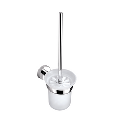BK429 – RUND Glass Toilet Brush Holder