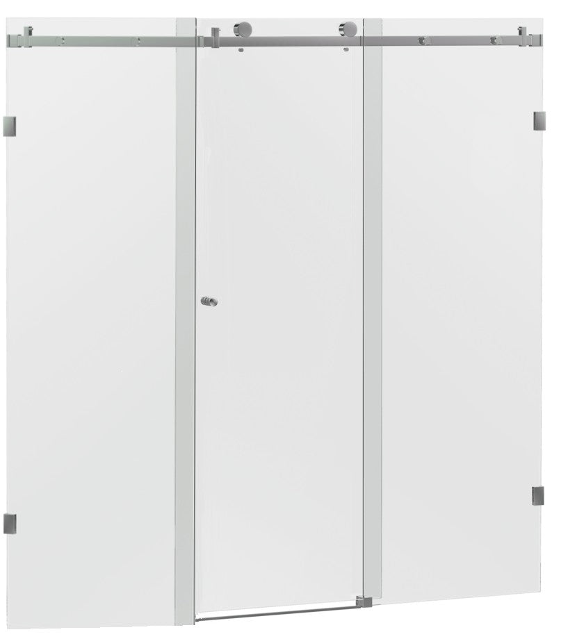 Violet Series 10mm Frameless Sliding Door Shower Screen Front Only (1950-2500mm)