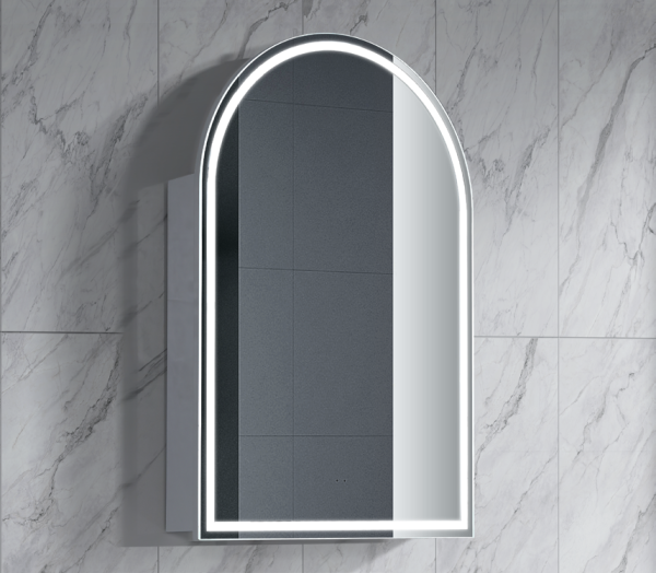 Archive Shape LED Shaving Cabinet 610x910mm