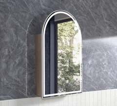 Archive Shape LED Shaving Cabinet 610x910mm