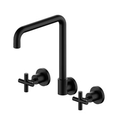 X PLUS Wall Kitchen Set Swivel Spout